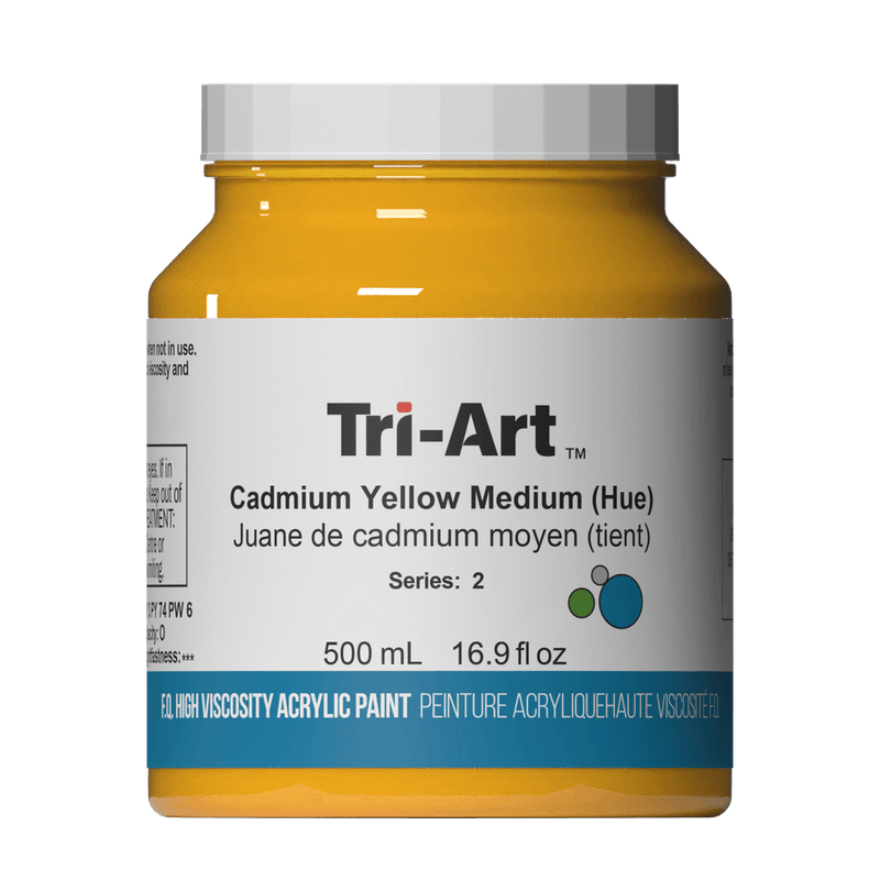 Tri-Art High Viscosity - Cadmium Yellow Medium (Hue)-2