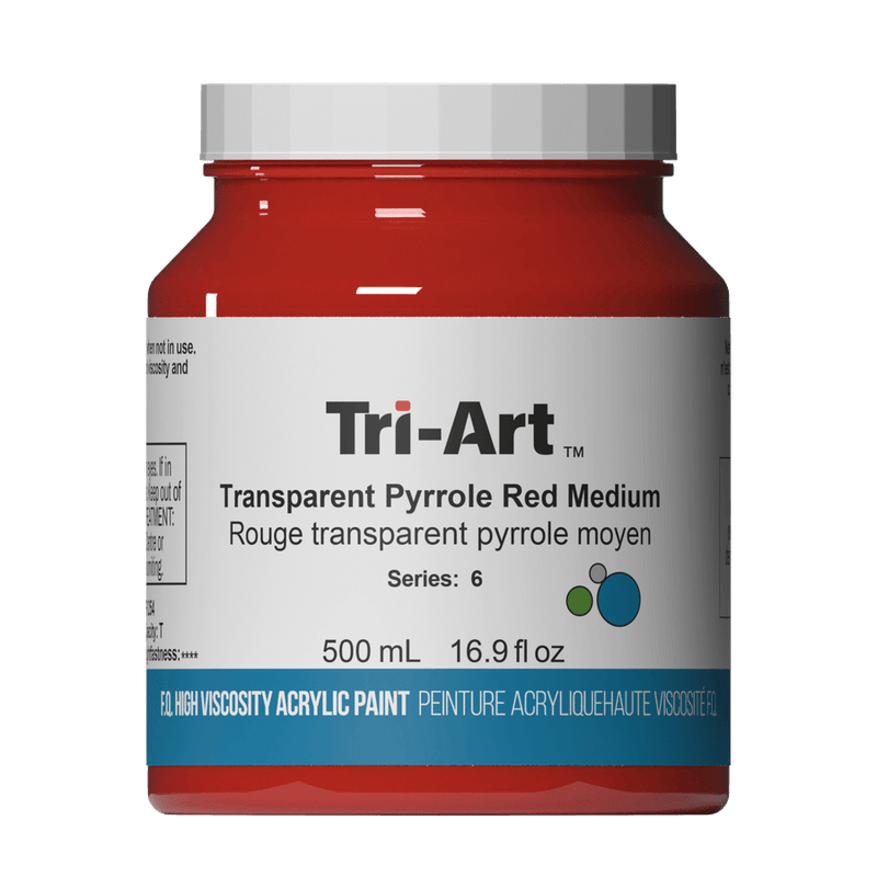 Tri-Art High Viscosity - Transparent Pyrrole Red Medium-2