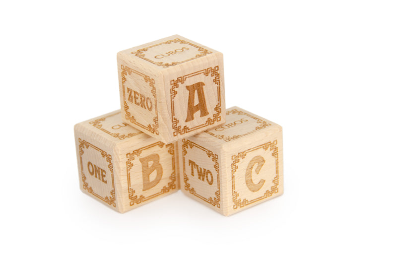 Wooden Alphabet Block Set-1
