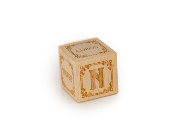 Wooden Alphabet Block Set-17
