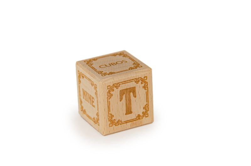 Wooden Alphabet Block Set-23