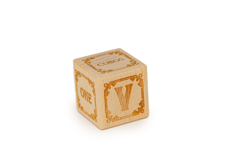 Wooden Alphabet Block Set-25