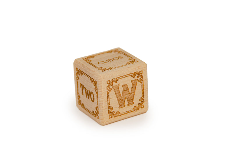 Wooden Alphabet Block Set-26