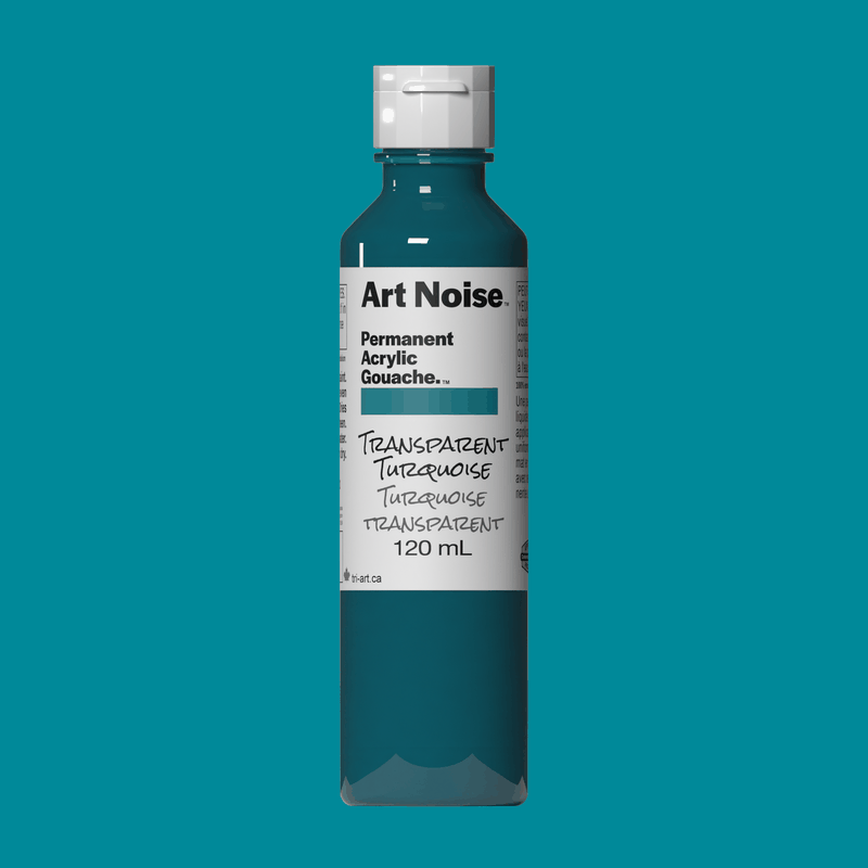 Art Noise - Transparent Turquoise-4