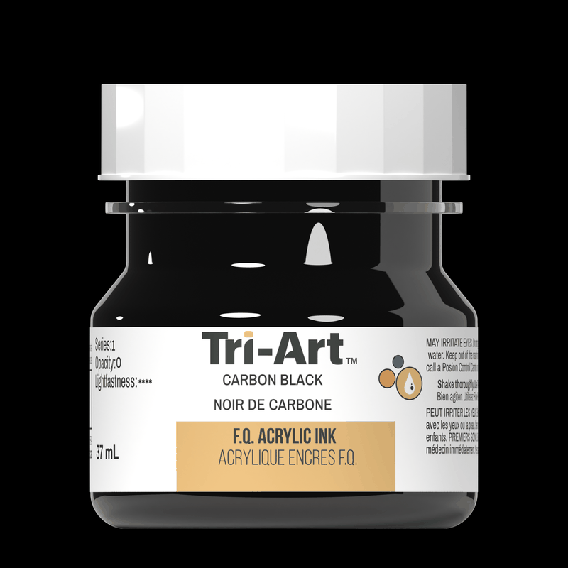 Tri-Art Ink - Carbon Black - 37mL-2