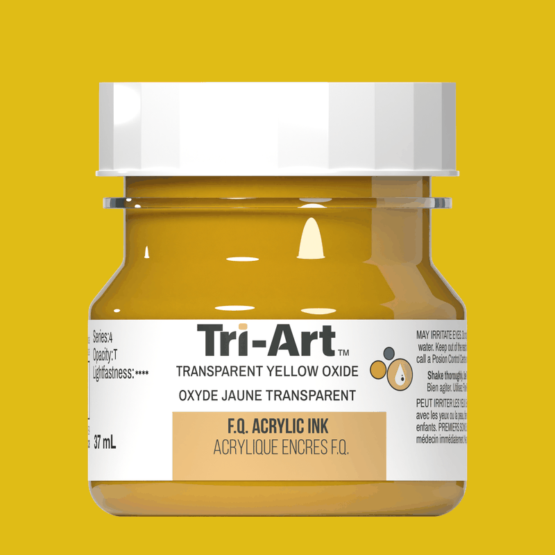 Tri-Art Ink - Transparent Yellow Oxide - 37mL-2