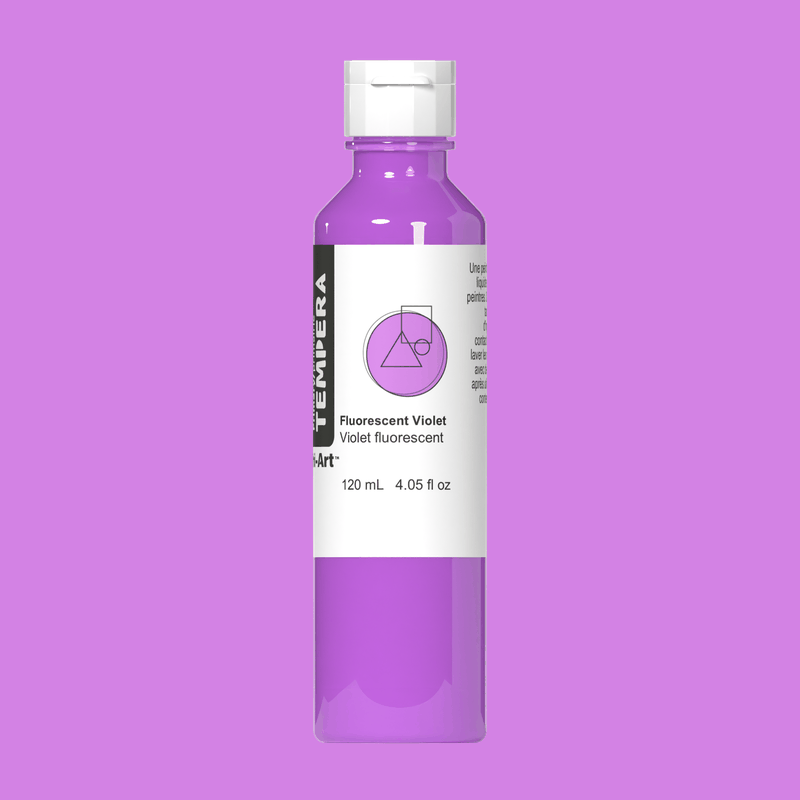 Primary Liquid Tempera - Fluorescent Violet-6