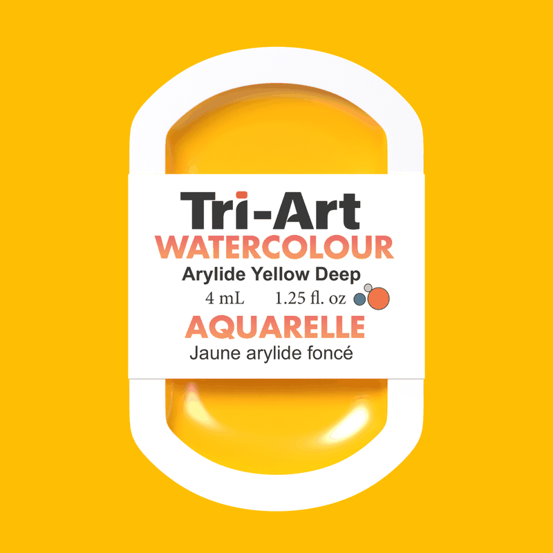 Tri-Art Water Colours - Arylide Yellow Deep-5