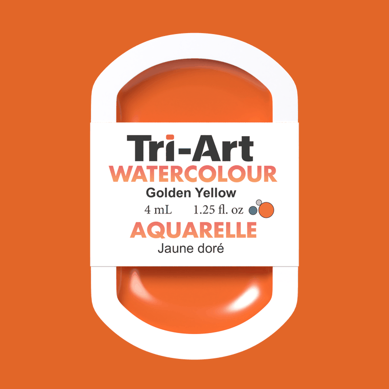 Tri-Art Water Colours - Golden Yellow-5
