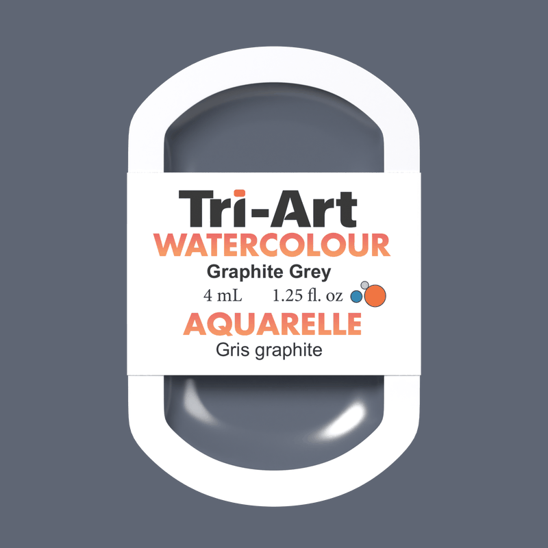 Tri-Art Water Colours - Graphite Grey-5