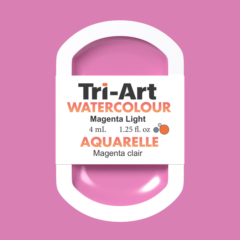 Tri-Art Water Colours - Magenta Light-5
