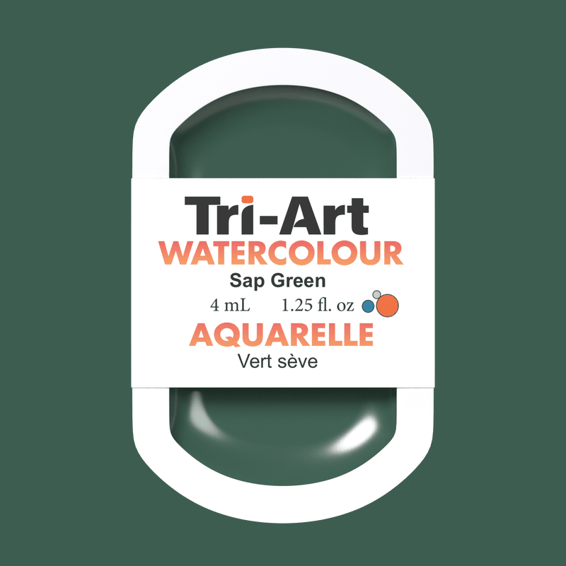 Tri-Art Water Colours - Sap Green-5