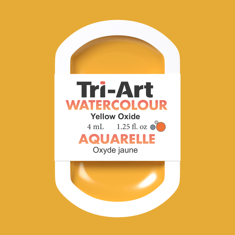 Tri-Art Water Colours - Yellow Oxide-5