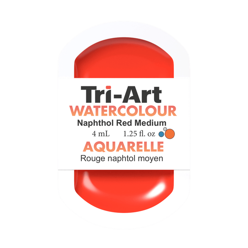Tri-Art Water Colours - Naphthol Red Medium-0