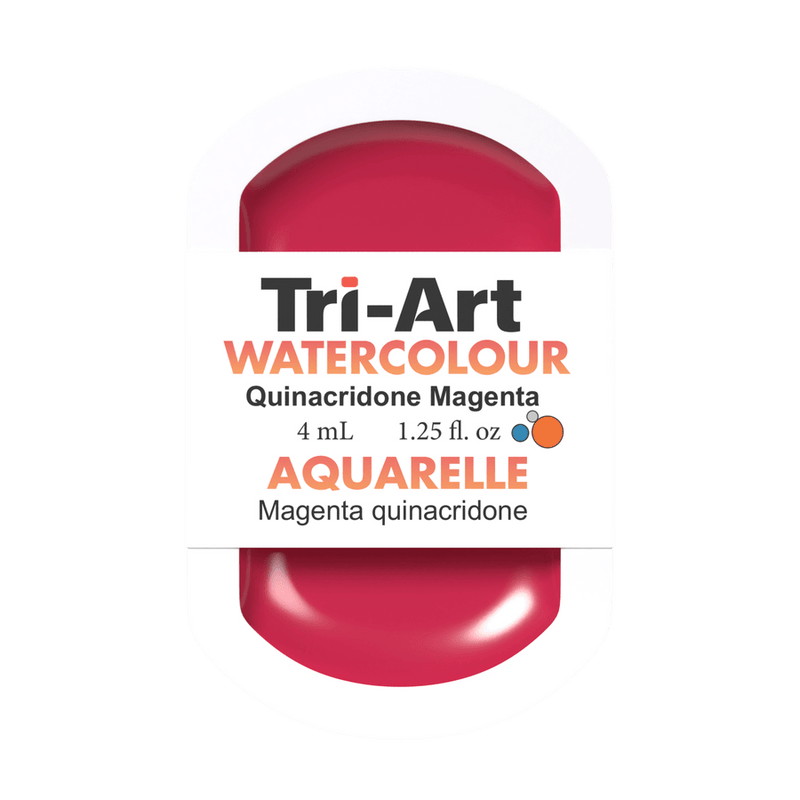 Tri-Art Water Colours - Quinacridone Magenta-0