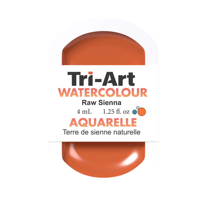 Tri-Art Water Colours - Raw Sienna-0