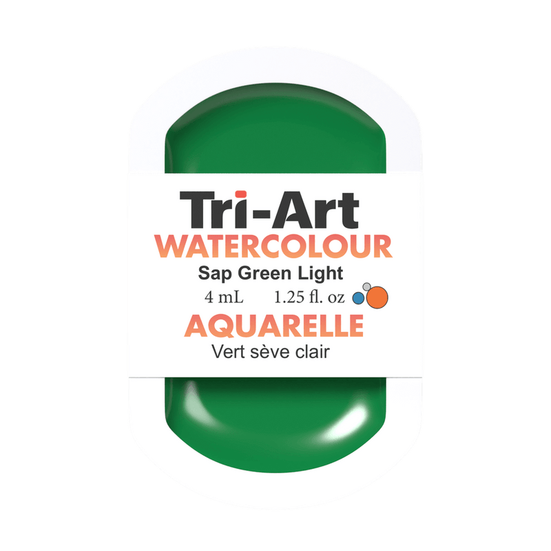 Tri-Art Water Colours - Sap Green Light-0