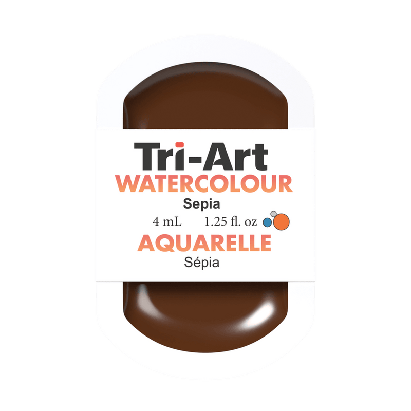 Tri-Art Water Colours - Sepia-0