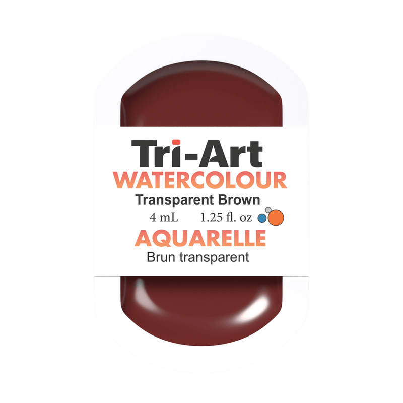 Tri-Art Water Colours - Transparent Brown-0
