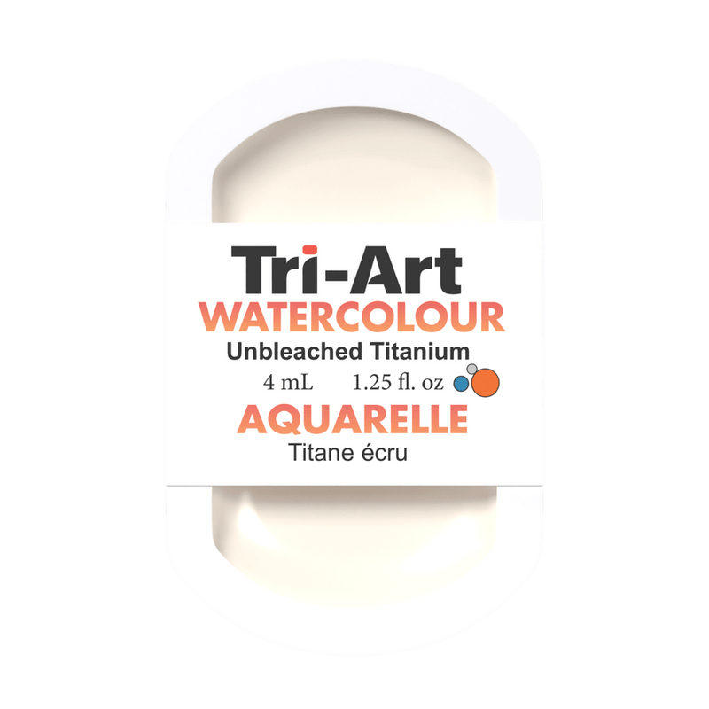 Tri-Art Water Colours - Unbleached Titanium-0