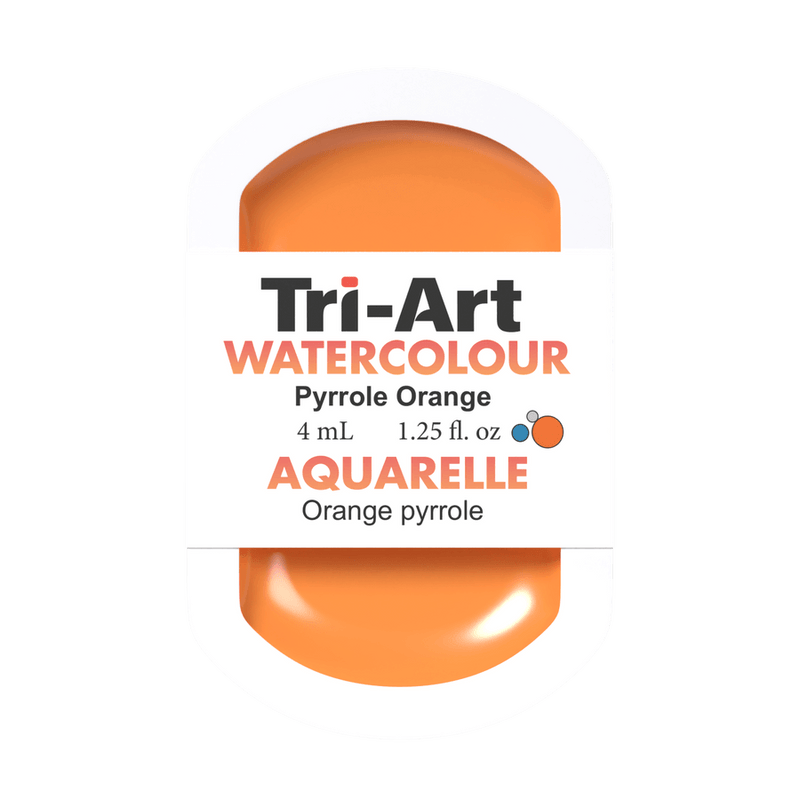 Tri-Art Water Colours - Pyrrole Orange-0