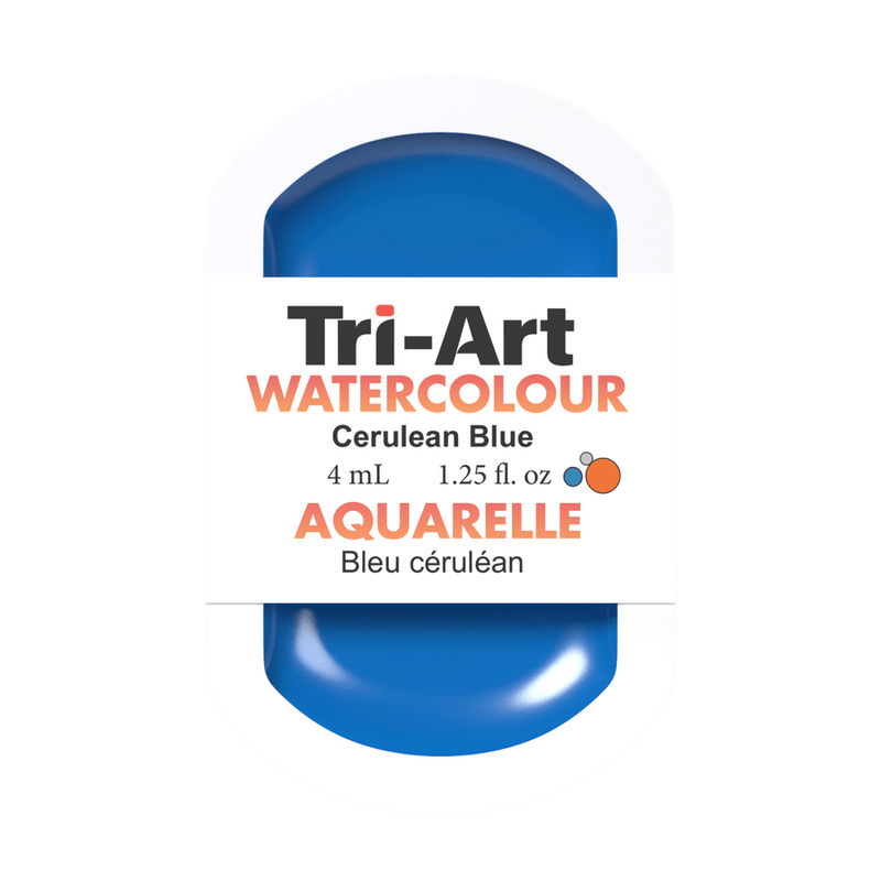 Tri-Art Water Colours - Cerulean Blue-0