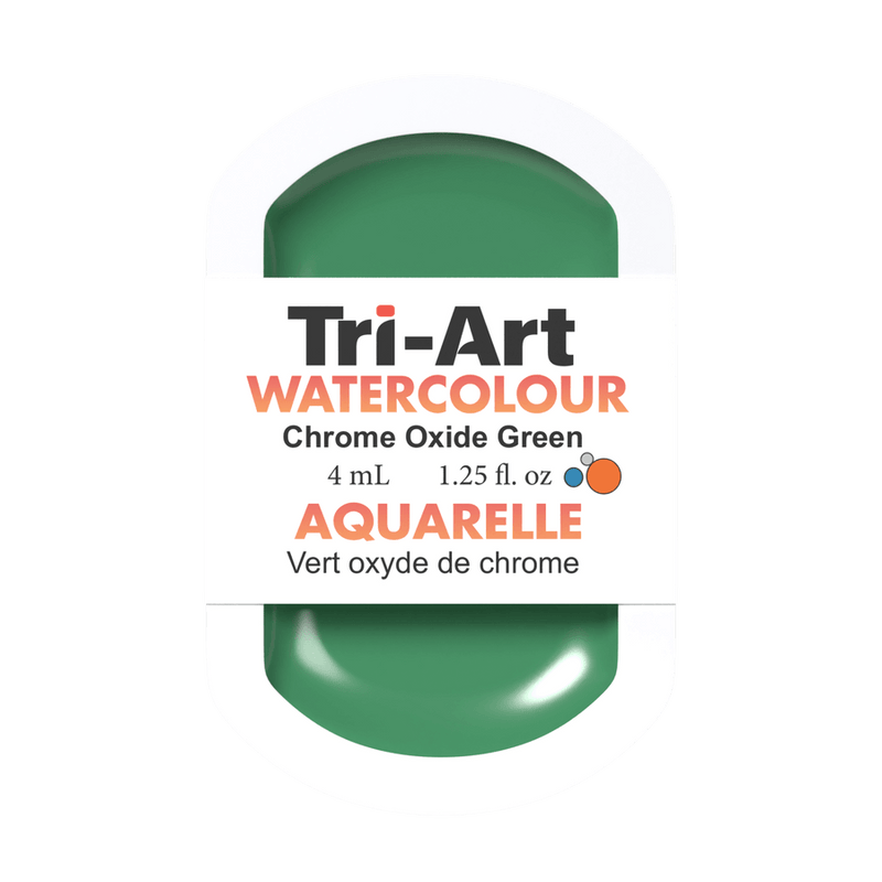 Tri-Art Water Colours - Chrome Oxide Green-0
