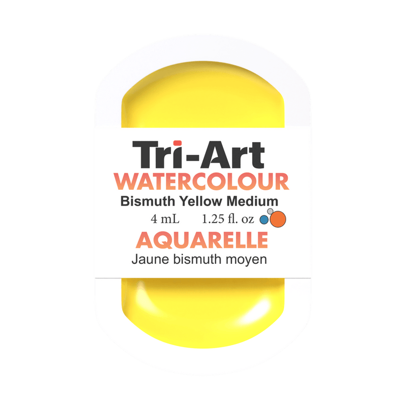 Tri-Art Water Colours - Bismuth Yellow Medium-0