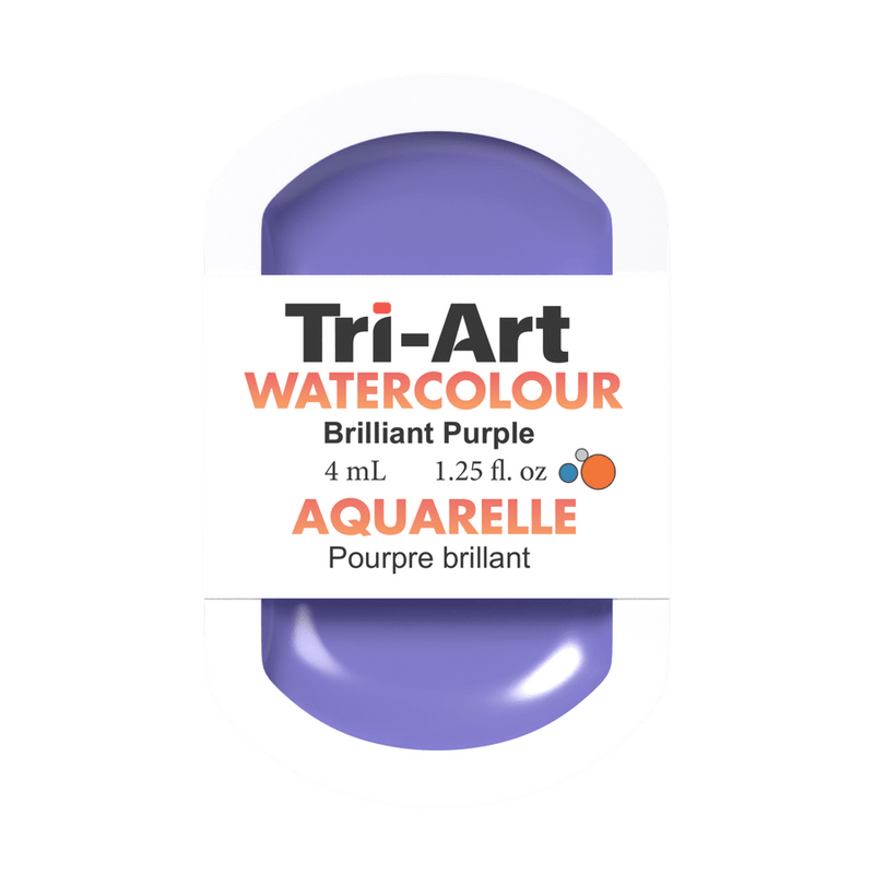 Tri-Art Water Colours - Briliant Purple-0
