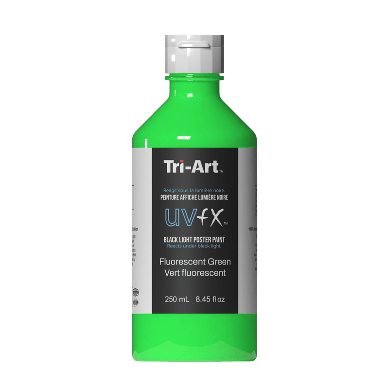 UVFX Black Light Poster Paint - Fluorescent Green-3
