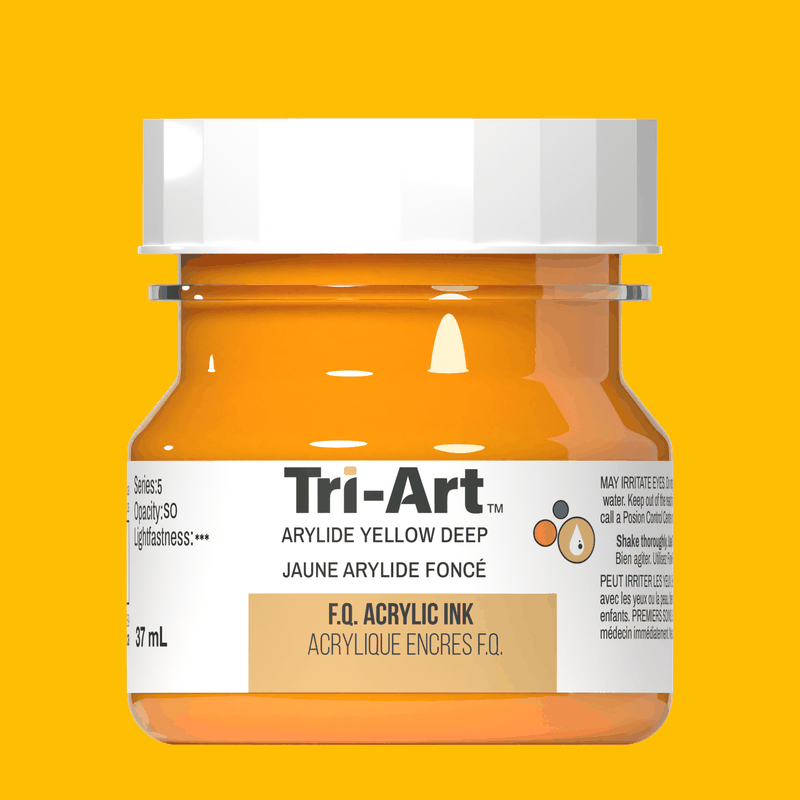 Tri-Art Ink - Arylide Yellow Deep - 37mL-2