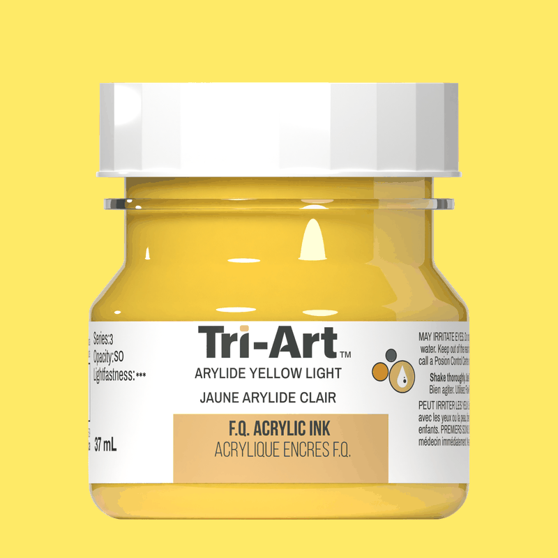 Tri-Art Ink - Arylide Yellow Light 37mL-2