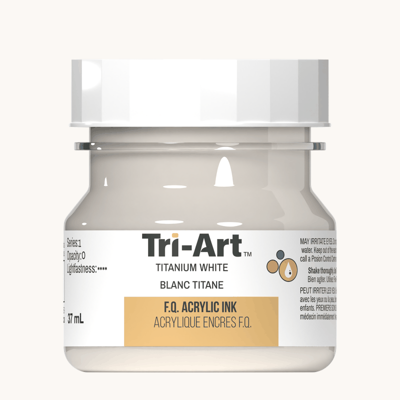 Tri-Art Ink - Titanium White - 37mL-2