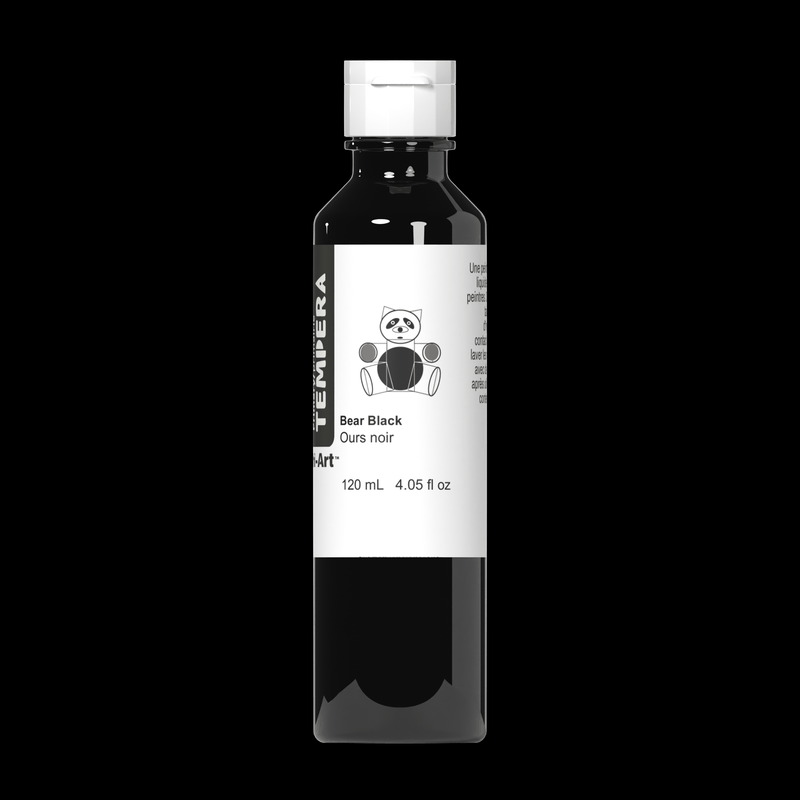 Primary Liquid Tempera - Bear Black-6