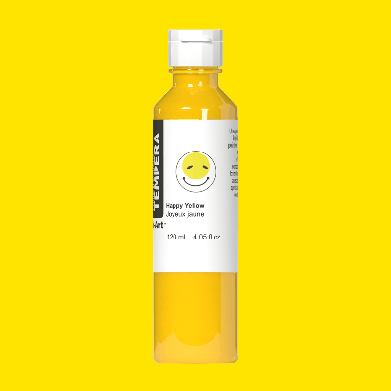 Primary Liquid Tempera - Happy Yellow-6