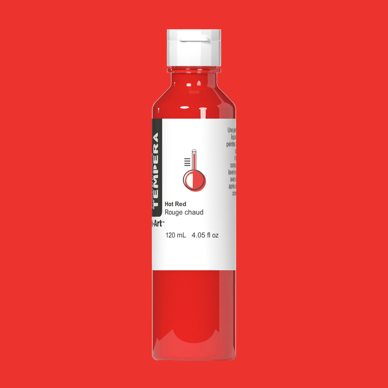 Primary Liquid Tempera - Hot Red-6