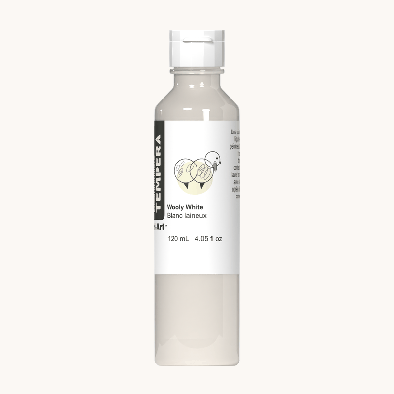 Primary Liquid Tempera - Woolly White-6