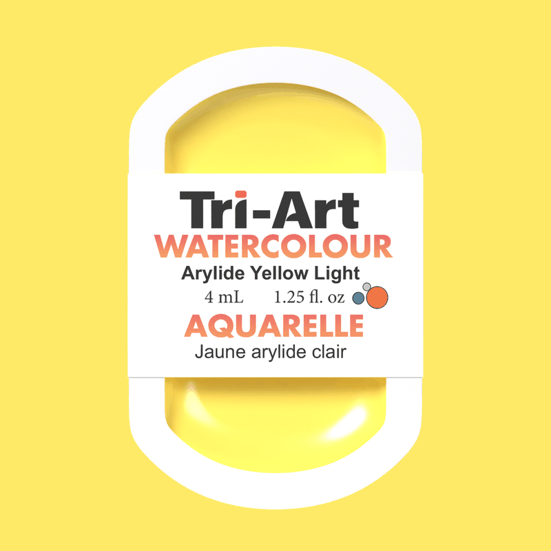 Tri-Art Water Colours - Arylide Yellow Light-5