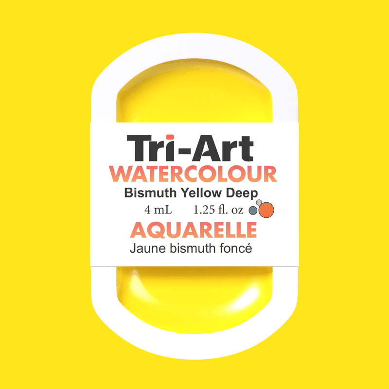 Tri-Art Water Colours - Bismuth Yellow Deep-5