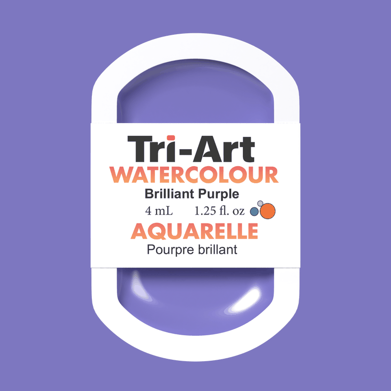 Tri-Art Water Colours - Briliant Purple-4
