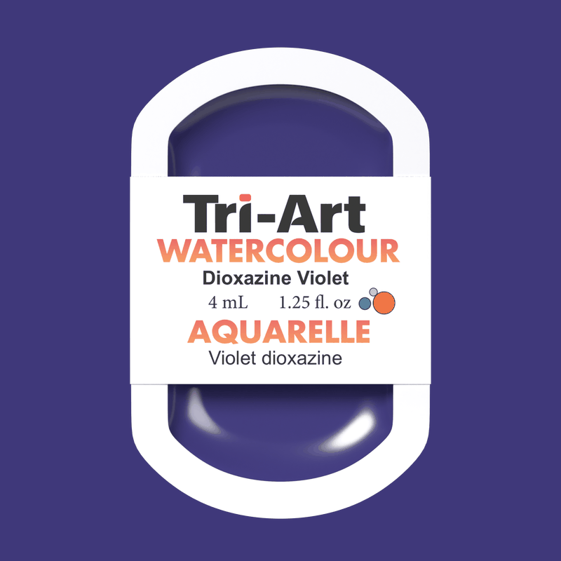 Tri-Art Water Colours - Dioxazine Violet-5
