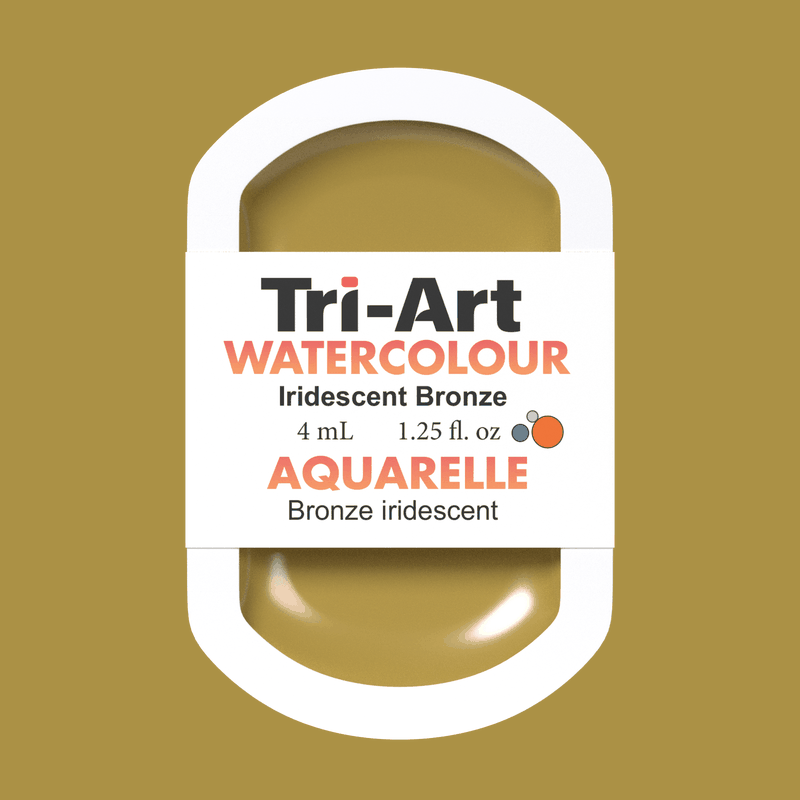 Tri-Art Water Colours - Iridescent Bronze-5
