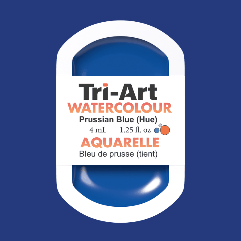 Tri-Art Water Colours - Prussian Blue Hue-5