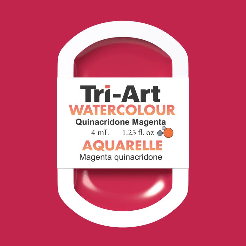 Tri-Art Water Colours - Quinacridone Magenta-5