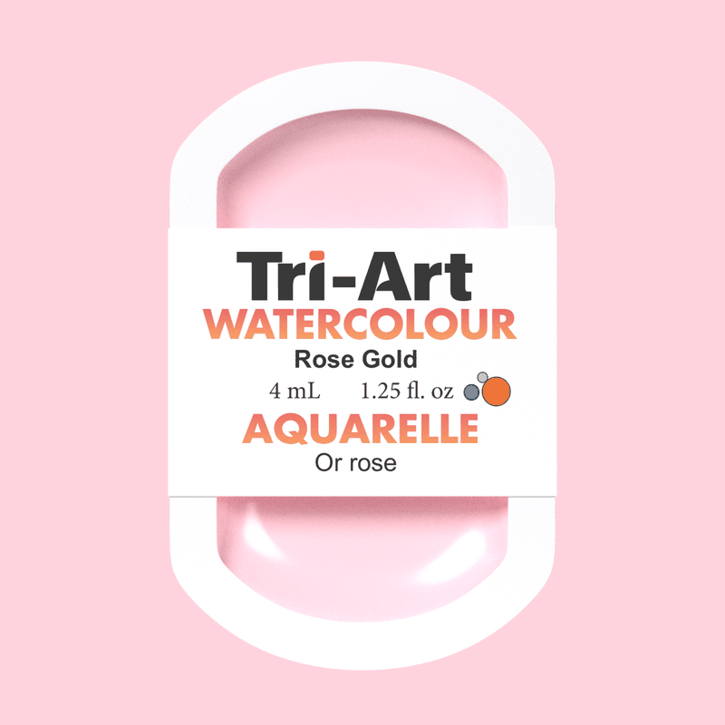 Tri-Art Water Colours - Rose Gold-5