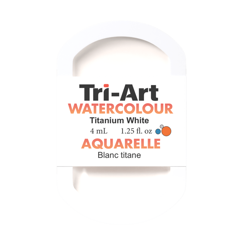 Tri-Art Water Colours - Titanium White-0