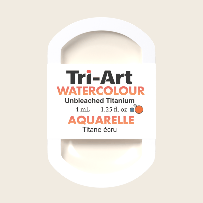 Tri-Art Water Colours - Unbleached Titanium-5