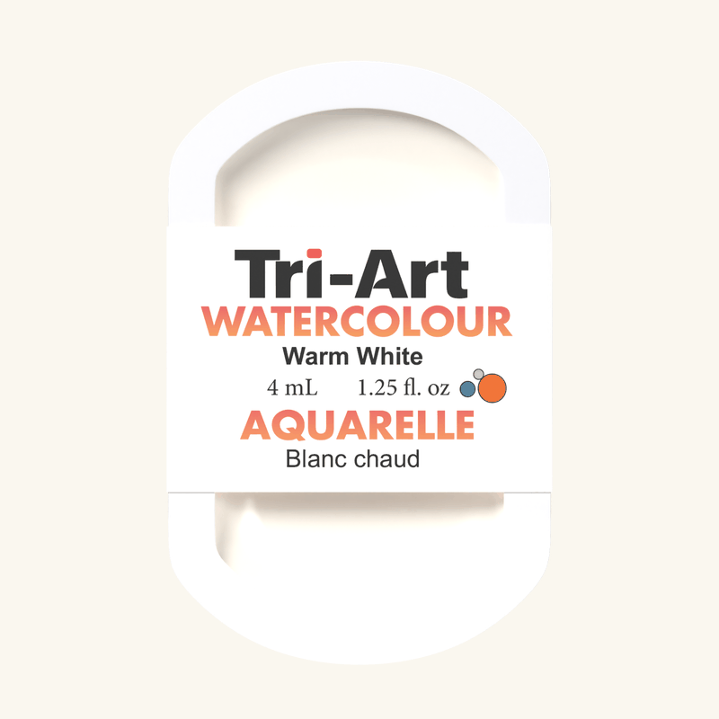 Tri-Art Water Colours - Warm White-5