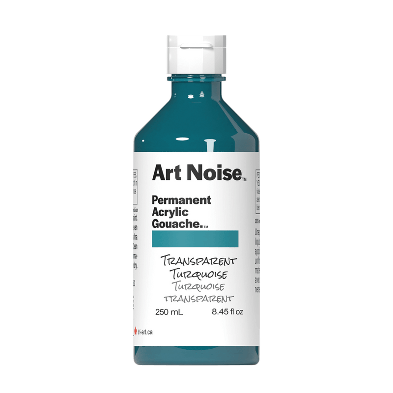 Art Noise - Transparent Turquoise-1