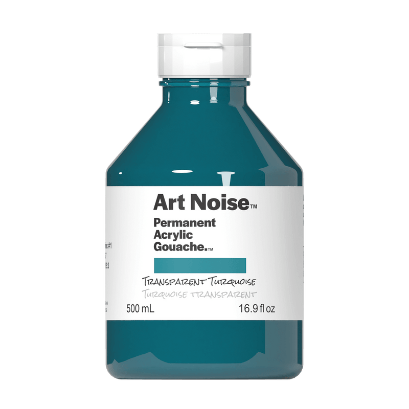 Art Noise - Transparent Turquoise-2